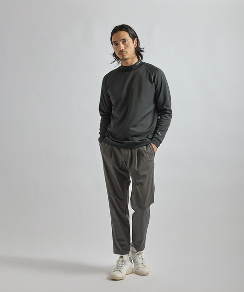 Saturdays Golf(サタデーズゴルフ)の「LS Mock Neck Shirt(Tシャツ/カットソー・メンズ・ホワイト/ブラック・XL/S/M/L)」の10枚目の写真