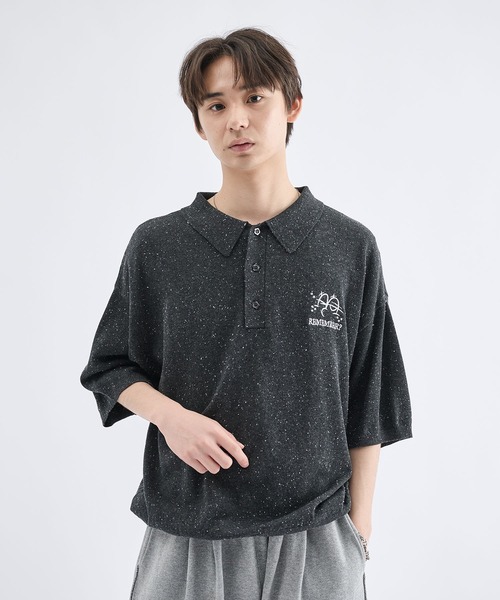 スノーネップ半袖ニットポロシャツ / Snow Nep Halfsleeve Knit Polo
