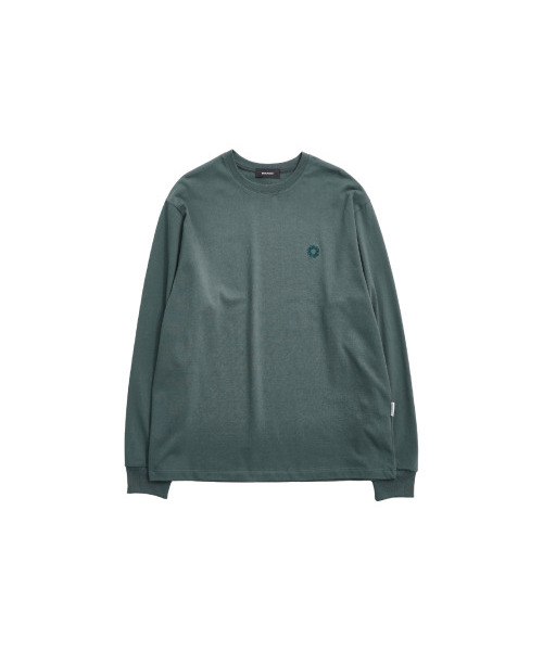999HUMANITY(999ヒューマニティ)の「EVDロゴロングスリーブTシャツ(カーキ)(Tシャツ/カットソー・レディース・その他・1(S)/2(M)/3(L))」の1枚目の写真