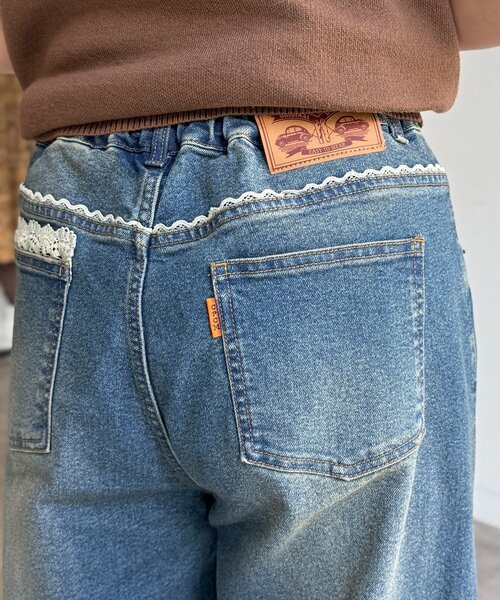 CPCM(シーピーシーエム)の「レースバレルデニム(デニムパンツ・レディース・ブルー/ネイビー/ブルー系その他・SMALL/MEDIUM)」の19枚目の写真