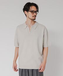 URBAN RESEARCH | SILK NOIL SKIPPER POLO(ポロシャツ)