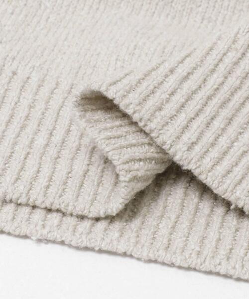 URBAN RESEARCH（アーバンリサーチ）の「SILK NOIL SKIPPER POLO（ポロシャツ・メンズ・ホワイト系その他/ブラック・MEDIUM/LARGE）」の18枚目の写真