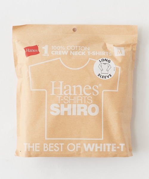 HANES(ヘインズ)の「【入庫禁止】Hanes/ヘインズ T-SHIRTS 7.0oz クルーネック ロングスリーブTシャツ 秋 秋服 2026年秋冬(Tシャツ/カットソー・メンズ・ブラック/ホワイト・M/L/XL)」の13枚目の写真
