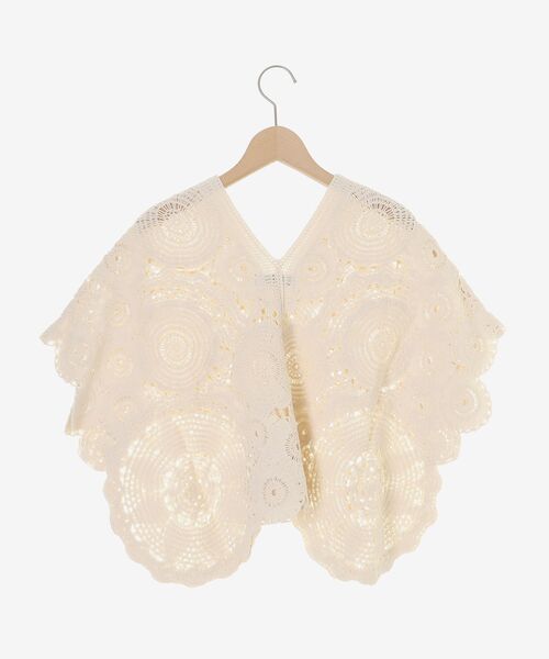 le.coeur blanc(ルクールブラン)の「TORRAZZO DONNAクロシェレースブラウス(シャツ/ブラウス・レディース・ブラック/アイボリー・38)」の13枚目の写真