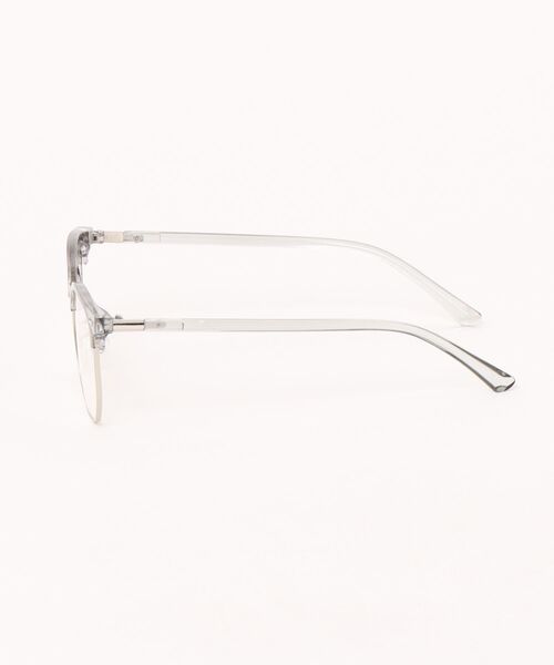 Burner（バーナー）の「【BLUR GLASS（ブラー・グラス）】ブルーライトカット　ボストン　伊達メガネ blu-gls-26-10（メガネ・メンズ・ブラック/グレー/ブラック系その他・FREE）」の4枚目の写真