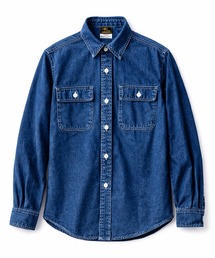 2D50 デニム ワークシャツ
