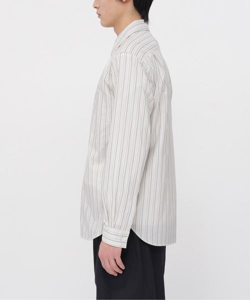 COTTON SILK STRIPE（シャツ/ブラウス）｜MARGARET HOWELL
