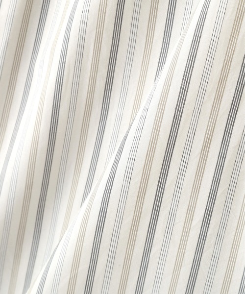 MARGARET HOWELL(マーガレットハウエル)の「COTTON SILK STRIPE(シャツ/ブラウス・メンズ・アイボリー・SMALL/MEDIUM/LARGE/X-LARGE)」の6枚目の写真