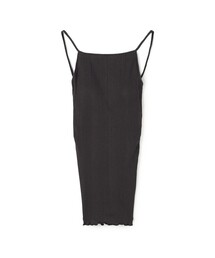 HAKUJI | HAKUJI ランダムリブ オープンバックキャミソール(キャミソール)