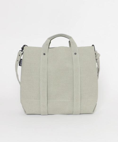 URBAN RESEARCH（アーバンリサーチ）の「KARRI AMIACALVA　2 WAYT TOTE M（トートバッグ・メンズ・グレー/ブラック・FREE）」の3枚目の写真