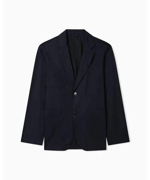 ARMANI EXCHANGE（アルマーニエクスチェンジ）の「【A|X アルマーニ エクスチェンジ】WE コットンツイル シングルブレストジャケット（テーラードジャケット・メンズ・オフホワイト/ダークネイビー・36/42/38/40/34inch）」の3枚目の写真