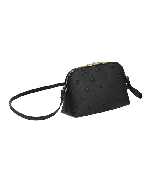 MARY QUANT（マリークワント）の「シンプルエンボスデイジー ポシェット（ショルダーバッグ・レディース・ベージュ/ライトブルー/ブラック・FREE）」の5枚目の写真