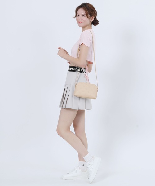 MARY QUANT（マリークワント）の「シンプルエンボスデイジー ポシェット（ショルダーバッグ・レディース・ベージュ/ライトブルー/ブラック・FREE）」の13枚目の写真