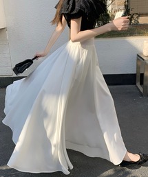 emi+（エミプラス）の「ハイウエストボリュウームフレアロングスカート（スカート）」