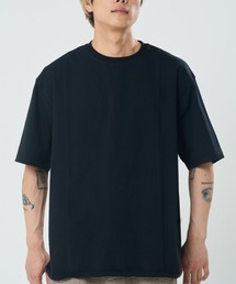 接触冷感ストレッチ裾ラウンドTEE(M1)