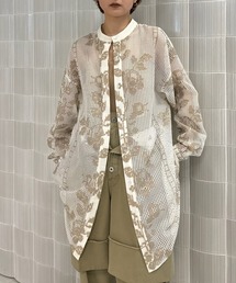 Ameri（アメリ）の「MEDI CROSS STITCH LIKE SHIRT（シャツ/ブラウス）」