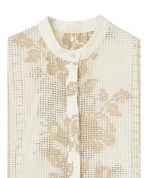 MEDI CROSS STITCH LIKE SHIRT（シャツ/ブラウス）｜Ameri（アメリ）の