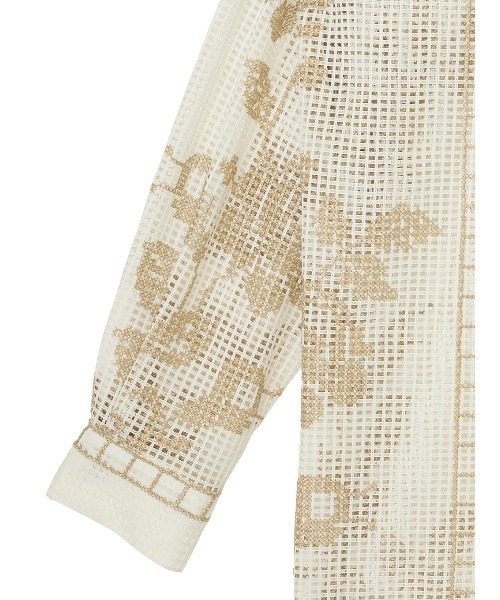 MEDI CROSS STITCH LIKE SHIRT（シャツ/ブラウス）｜Ameri（アメリ）の