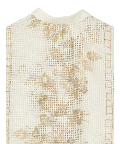 MEDI CROSS STITCH LIKE SHIRT（シャツ/ブラウス）｜Ameri（アメリ）の