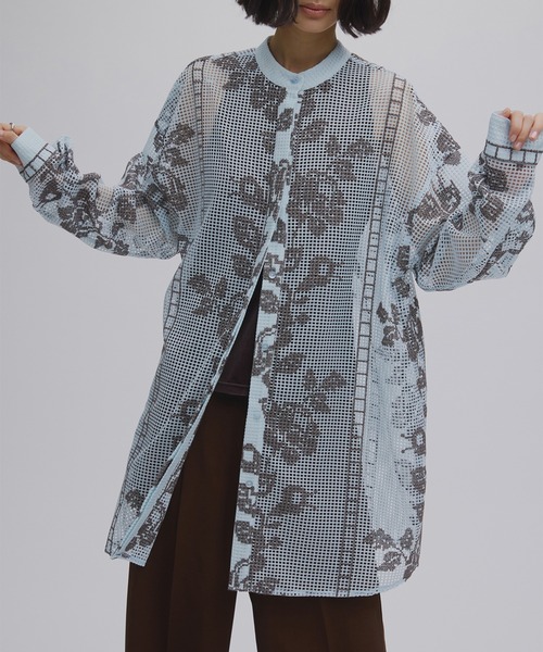 MEDI CROSS STITCH LIKE SHIRT（シャツ/ブラウス）｜Ameri（アメリ）の