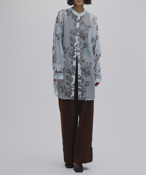MEDI CROSS STITCH LIKE SHIRT（シャツ/ブラウス）｜Ameri（アメリ）の
