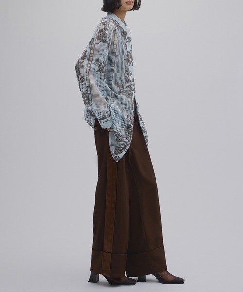 MEDI CROSS STITCH LIKE SHIRT（シャツ/ブラウス）｜Ameri（アメリ）の