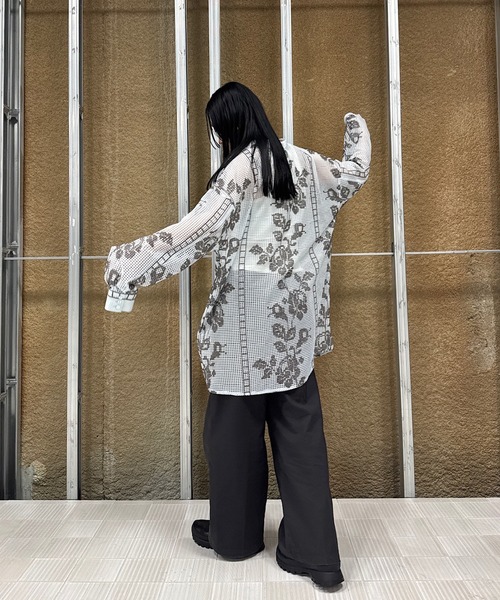 MEDI CROSS STITCH LIKE SHIRT（シャツ/ブラウス）｜Ameri（アメリ）の