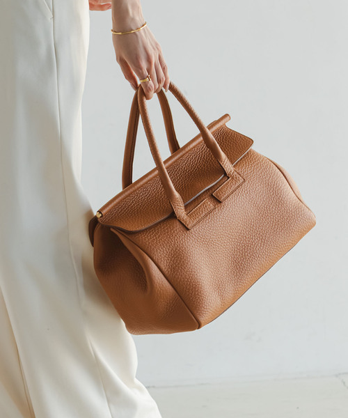 LORISTELLA（ロリステッラ）の「《WEB限定追加2》LORISTELLA/ロリステッラ レザービッグボストンバッグ（ボストンバッグ・レディース・ブラウン・FREE）」の2枚目の写真