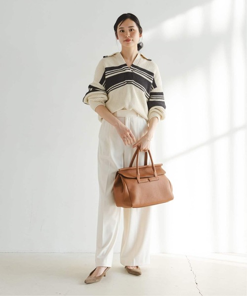 LORISTELLA（ロリステッラ）の「《WEB限定追加2》LORISTELLA/ロリステッラ レザービッグボストンバッグ（ボストンバッグ・レディース・ブラウン・FREE）」の3枚目の写真