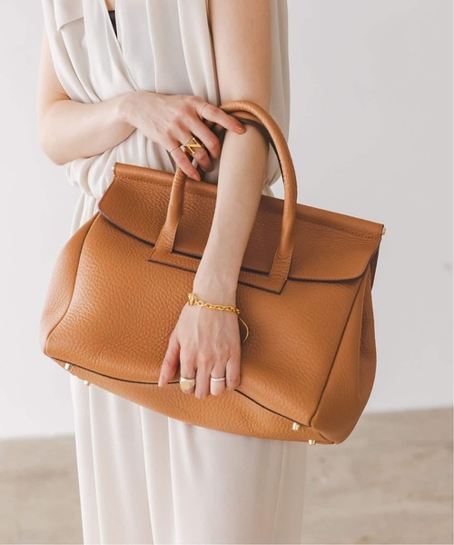 LORISTELLA（ロリステッラ）の「《WEB限定追加2》LORISTELLA/ロリステッラ レザービッグボストンバッグ（ボストンバッグ・レディース・ブラウン・FREE）」の4枚目の写真