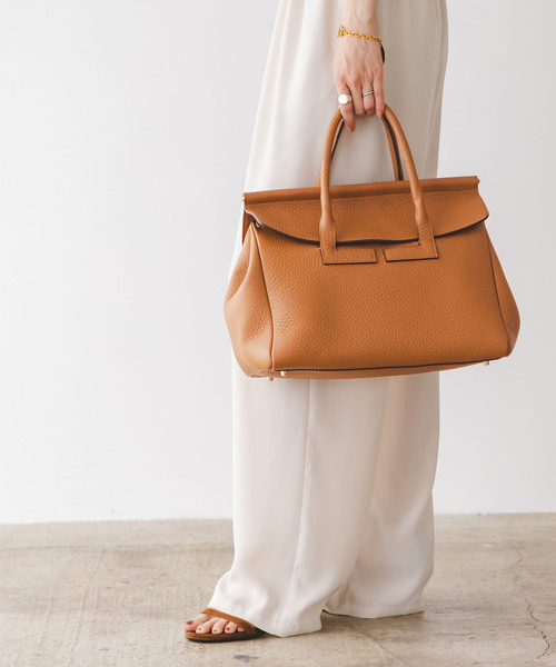 LORISTELLA（ロリステッラ）の「《WEB限定追加2》LORISTELLA/ロリステッラ レザービッグボストンバッグ（ボストンバッグ・レディース・ブラウン・FREE）」の5枚目の写真