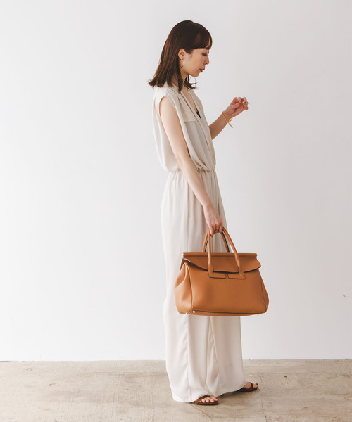 LORISTELLA（ロリステッラ）の「《WEB限定追加2》LORISTELLA/ロリステッラ レザービッグボストンバッグ（ボストンバッグ・レディース・ブラウン・FREE）」の7枚目の写真