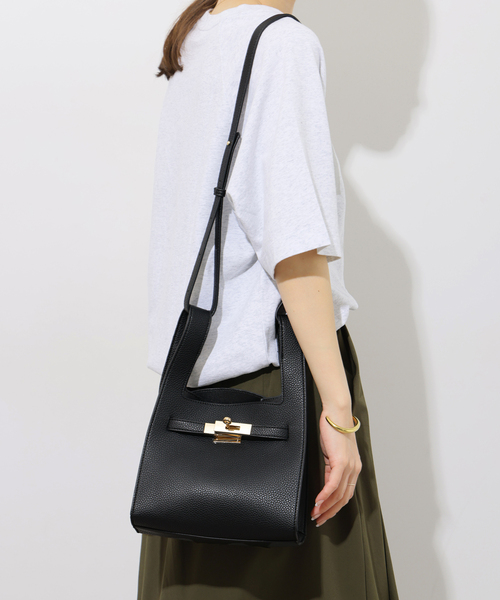 VELETTO（ベレット）の「【VELETTO/ヴェレット】カナグツキBAG（ショルダーバッグ・レディース・カーキ/ブラック・FREE）」の3枚目の写真