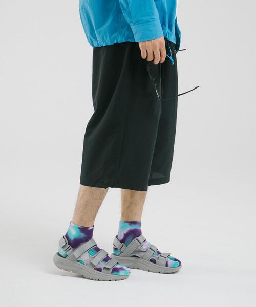 EKAL（エカル）の「『吸水速乾/通気性/軽量』DOT AIR BAGGY SHORTS（その他パンツ・メンズ・ネイビー/ブラック/ブラウン・MEDIUM/LARGE）」の2枚目の写真