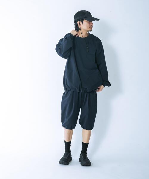 EKAL（エカル）の「『吸水速乾/通気性/軽量』DOT AIR BAGGY SHORTS（その他パンツ・メンズ・ネイビー/ブラック/ブラウン・MEDIUM/LARGE）」の14枚目の写真