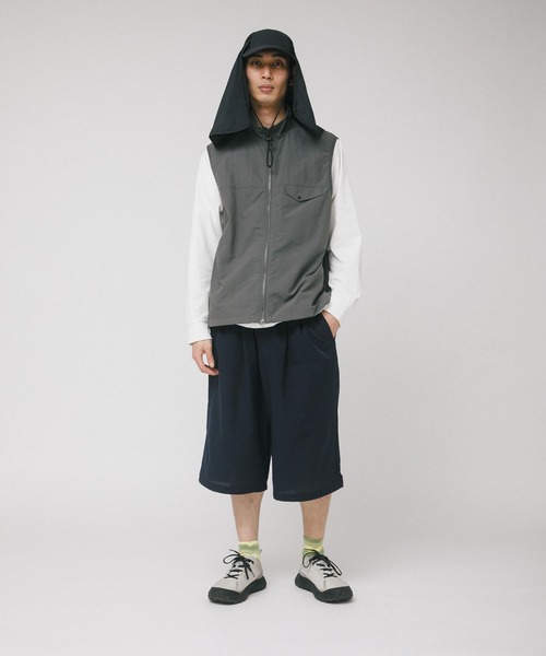 EKAL（エカル）の「DOT AIR BAGGY SHORTS（その他パンツ・メンズ・ネイビー/ブラック/ブラウン・MEDIUM/LARGE）」の8枚目の写真