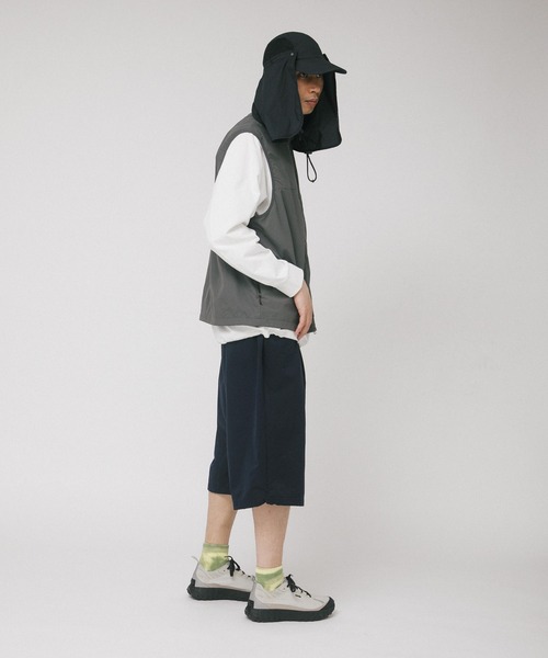 EKAL（エカル）の「DOT AIR BAGGY SHORTS（その他パンツ・メンズ・ネイビー/ブラック/ブラウン・MEDIUM/LARGE）」の9枚目の写真