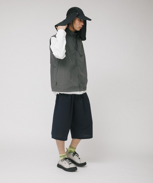 EKAL（エカル）の「DOT AIR BAGGY SHORTS（その他パンツ・メンズ・ネイビー/ブラック/ブラウン・MEDIUM/LARGE）」の10枚目の写真