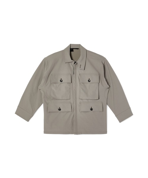 N.HOOLYWOOD COMPILE（N.ハリウッド コンパイル）の「4 POCKETS JACKET（ブルゾン・メンズ・ブラック/グレー・36/38/40）」の2枚目の写真