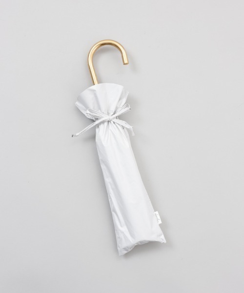 dazzlin（ダズリン）の「【dazzlin(ダズリン)】無地アーチフリル晴雨兼用傘（折りたたみ傘）（折りたたみ傘・レディース・ホワイト/スモークピンク/ブラック/ミント・FREE）」の6枚目の写真