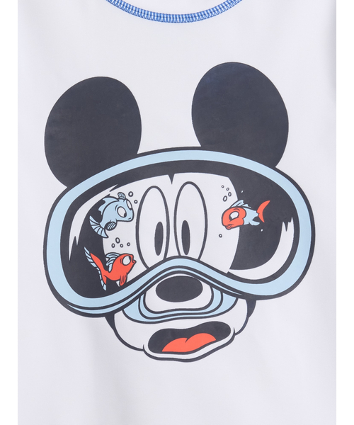 GAP(ギャップ)の「babyGap × ディズニー ラッシュガード(水着・キッズ・ホワイト/アクア/オレンジ・100cm/105cm/110cm/95cm/90cm/80cm/70cm)」の6枚目の写真