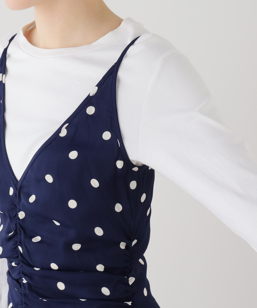 BAUM UND PFERDGARTEN（バウムウンドヘルガーデン）の「BAUM UND PFERDGARTEN ATALIA 24888（ワンピース・レディース・ネイビー・36）」の4枚目の写真