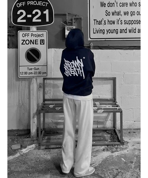 BROWNBREATH(ブラウンブレス)の「TAG OG HOODIE - NAVY(パーカー・レディース・その他・2XL/SMALL/X-LARGE/LARGE/MEDIUM)」の21枚目の写真