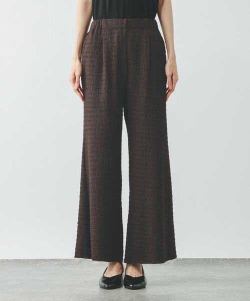 GLOBAL WORK(グローバルワーク)の「ジャガードフレアパンツ/656729(その他パンツ・レディース・ダークブラウン/ブラック・MEDIUM/LARGE)」の11枚目の写真