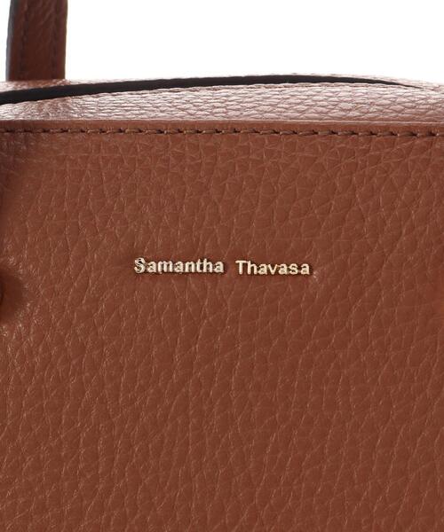 Samantha Thavasa(サマンサタバサ)の「イタリアンシュリンクレザー ボストンバッグ(ハンドバッグ・レディース・キャメル/ブラック・FREE)」の13枚目の写真