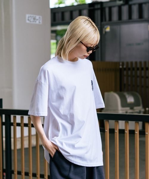 SAVIER(サビアー)の「【SAVIER/サビアー】×【ZERO STAIN/ゼロステイン】コラボ NY ロゴ刺繍 半袖 Tシャツ/ NY Logo(Tシャツ/カットソー・メンズ・ホワイト/ブラック/オフホワイト・MEDIUM/LARGE)」の16枚目の写真