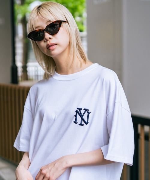 SAVIER(サビアー)の「【SAVIER/サビアー】×【ZERO STAIN/ゼロステイン】コラボ NY ロゴ刺繍 半袖 Tシャツ/ NY Logo(Tシャツ/カットソー・メンズ・ホワイト/ブラック/オフホワイト・MEDIUM/LARGE)」の18枚目の写真