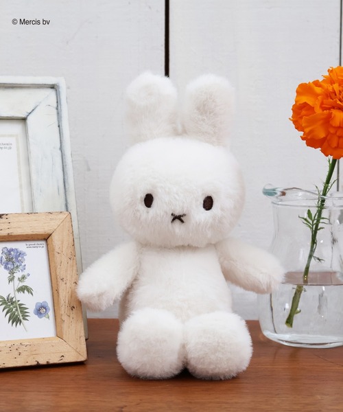 MARK'S（マークス）の「BON TON TOYS miffy 18cm Fuzzy ぬいぐるみ（おもちゃ・レディース・ラベンダー/コーラル/オフホワイト・FREE）」の2枚目の写真