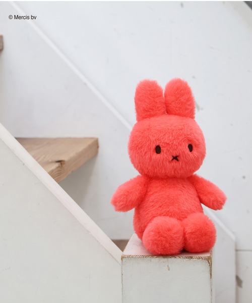 MARK'S（マークス）の「BON TON TOYS miffy 18cm Fuzzy ぬいぐるみ（おもちゃ・レディース・ラベンダー/コーラル/オフホワイト・FREE）」の3枚目の写真