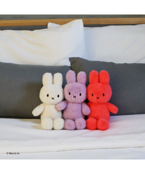 MARK'S（マークス）の「BON TON TOYS miffy 18cm Fuzzy ぬいぐるみ（おもちゃ・レディース・ラベンダー/コーラル/オフホワイト・FREE）」の5枚目の写真